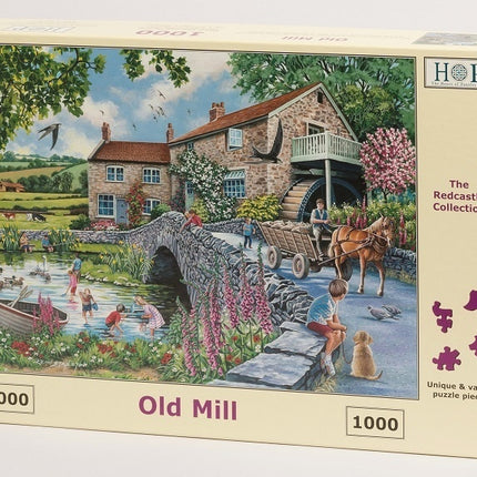 The House of Puzzles Old Mill Puzzel 1000 stukjes