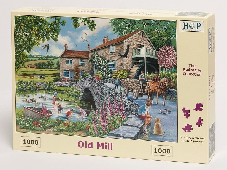 The House of Puzzles Old Mill Puzzel 1000 stukjes