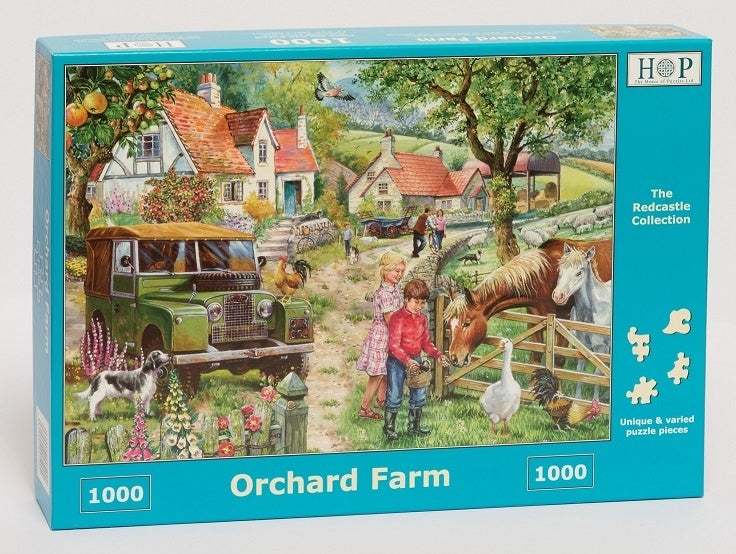 The House of Puzzles Orchard Farm Puzzel 1000 stukjes