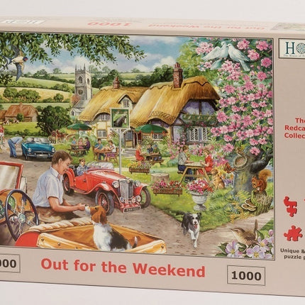 The House of Puzzles Out For The Weekend Puzzel 1000 stukjes