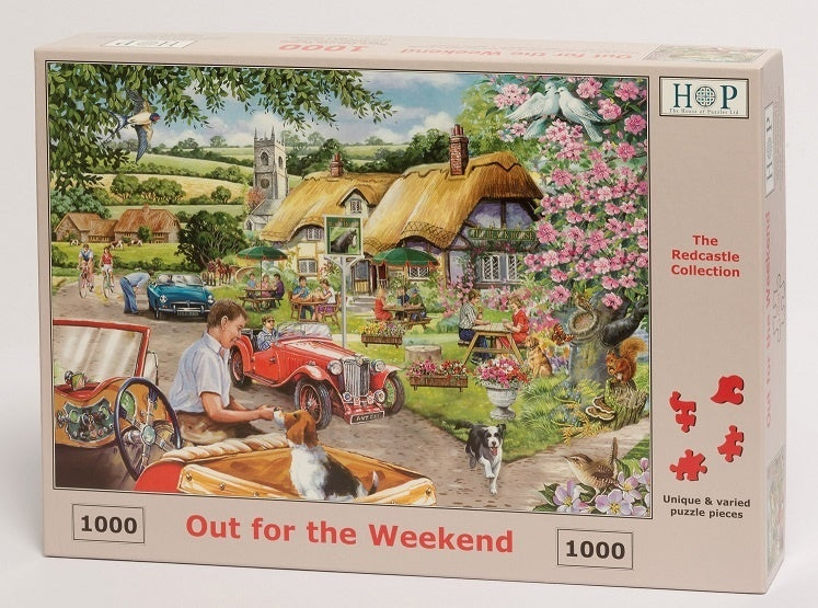 The House of Puzzles Out For The Weekend Puzzel 1000 stukjes