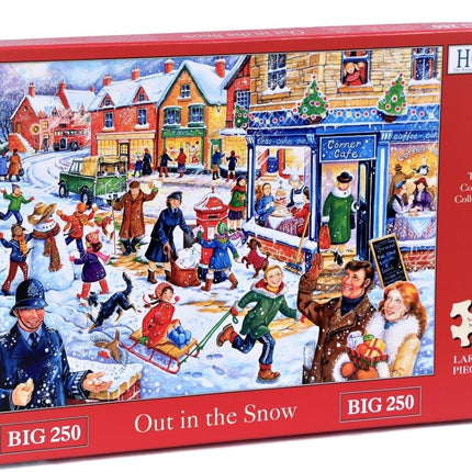 The House of Puzzles Out in the Snow Puzzel 250 XL stukjes