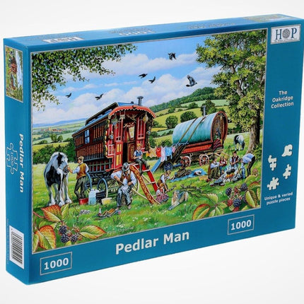 The House of Puzzles Pedlar Man Puzzel 1000 Stukjes