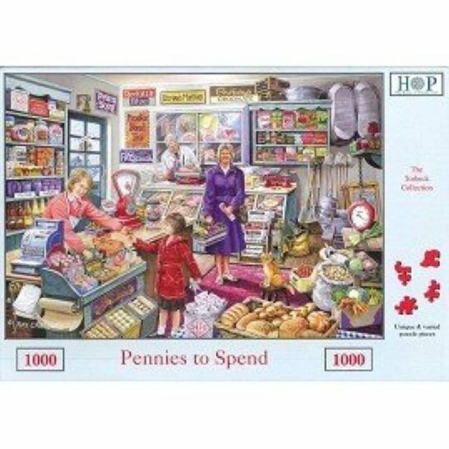 The House of Puzzles Pennies To Spend Puzzel 1000 Stukjes