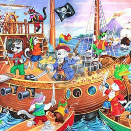 The House of Puzzles Pirates Ahoy Puzzel 80 Stukjes