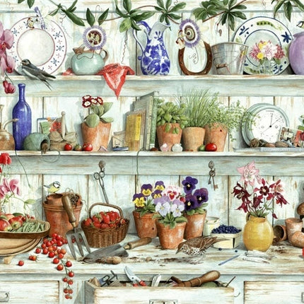 The House of Puzzles Posies and Produce Puzzel 500 XL Stukjes