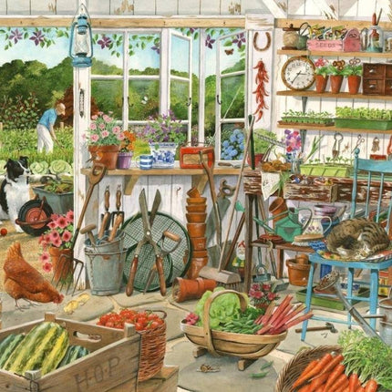 The House of Puzzles Potting Shed Puzzel 1000 Stukjes