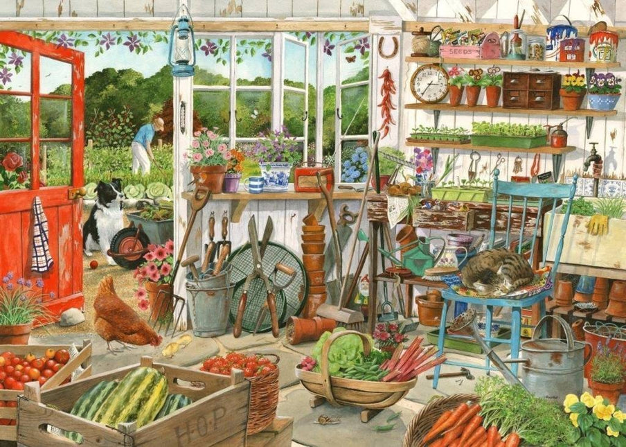 The House of Puzzles Potting Shed Puzzel 1000 Stukjes