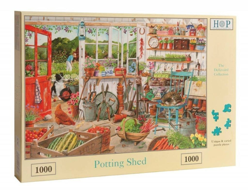 The House of Puzzles Potting Shed Puzzel 1000 Stukjes