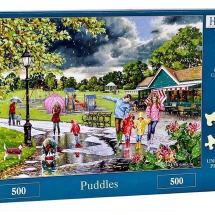 The House of Puzzles Puddles Puzzel 500 stukjes