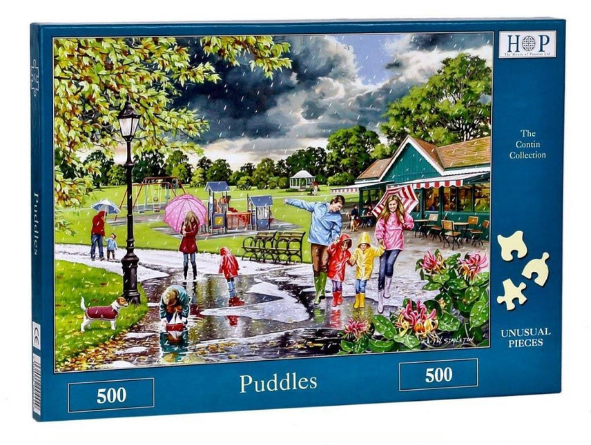 The House of Puzzles Puddles Puzzel 500 stukjes