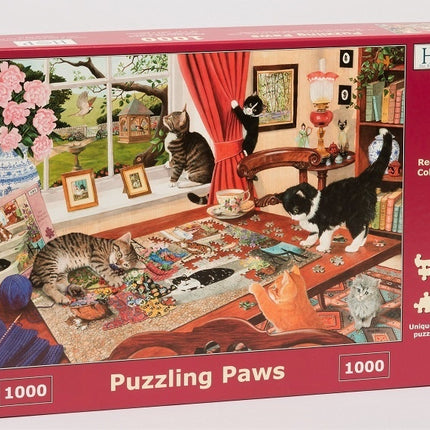 The House of Puzzles Puzzling Paws Puzzel 1000 stukjes