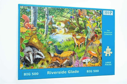 The House of Puzzles Riverside Glade Puzzel 500 XL Stukjes