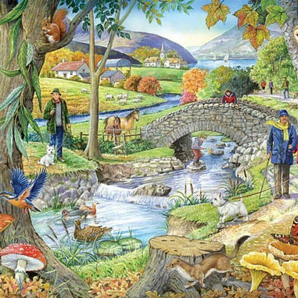 The House of Puzzles Riverside Walk Puzzel 1000 Stukjes