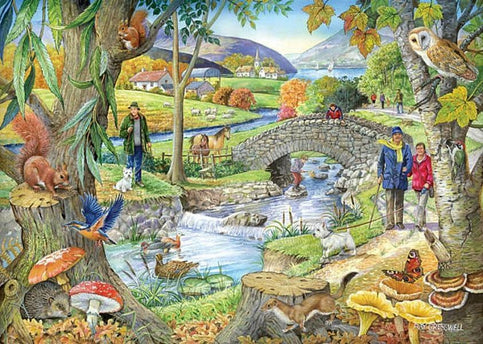 The House of Puzzles Riverside Walk Puzzel 1000 Stukjes