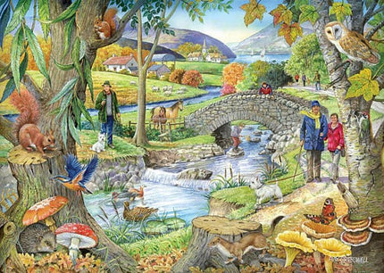 The House of Puzzles Riverside Walk Puzzel 1000 Stukjes