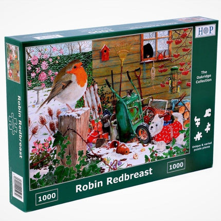 The House of Puzzles Robin Redbreast Puzzel 1000 Stukjes