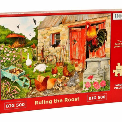 The House of Puzzles Ruling the Roost Puzzel 500 XL stukjes