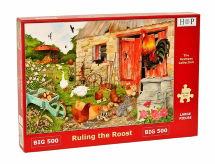 The House of Puzzles Ruling the Roost Puzzel 500 XL stukjes