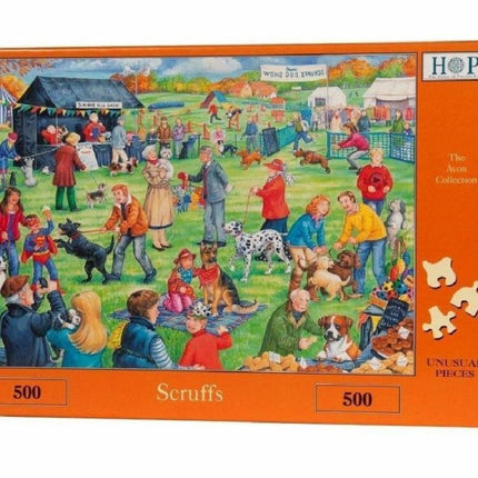 The House of Puzzles Scruffs Puzzel 500 Stukjes