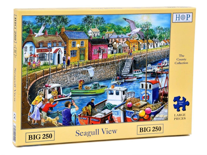 The House of Puzzles Seagull View Puzzel 250 XL stukjes