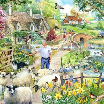 The House of Puzzles Shepherd's Lane Puzzel 1000 Stukjes