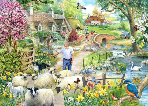 The House of Puzzles Shepherd's Lane Puzzel 1000 Stukjes