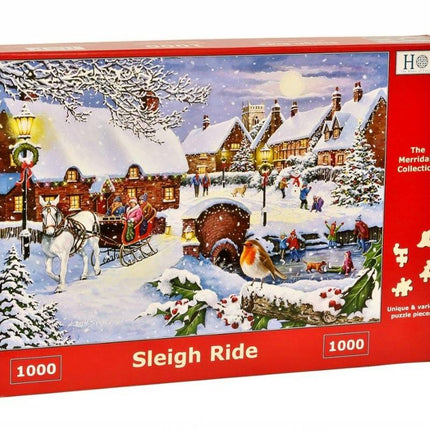 The House of Puzzles Sleigh Ride Puzzel 1000 stukjes