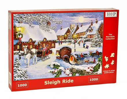 The House of Puzzles Sleigh Ride Puzzel 1000 stukjes