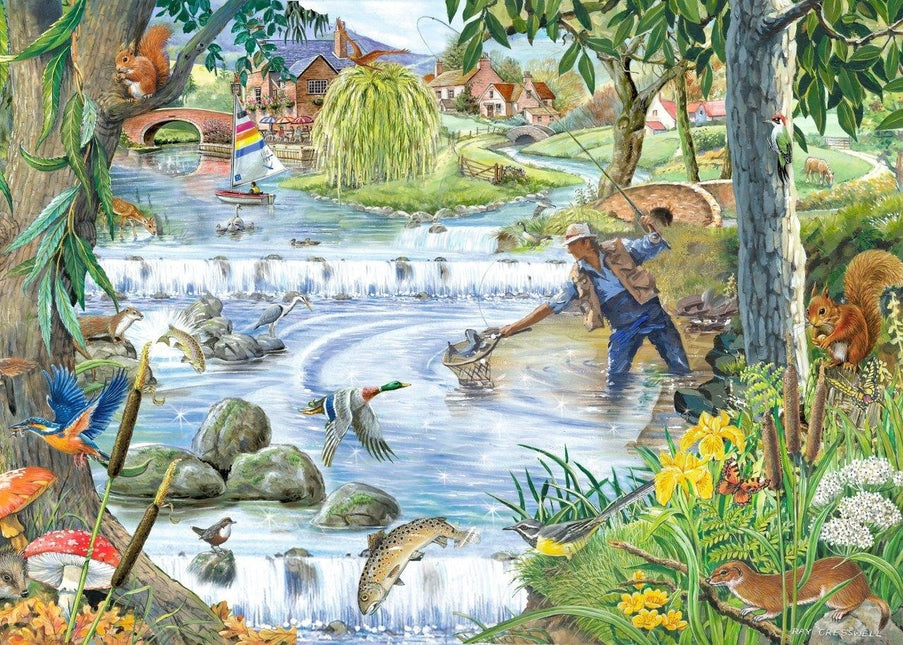 The House of Puzzles Sparkling Waters Puzzel 250 XL stukjes