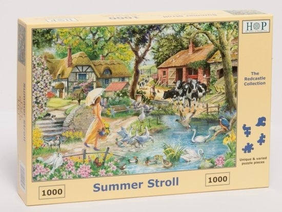 The House of Puzzles Summer Stroll Puzzel 1000 stukjes