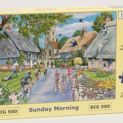 The House of Puzzles Sunday Morning Puzzel 500 XL stukjes