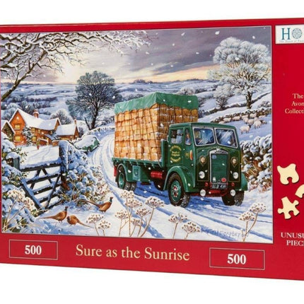 The House of Puzzles Sure as the Sunrise Puzzel 500 Stukjes