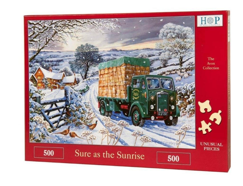 The House of Puzzles Sure as the Sunrise Puzzel 500 Stukjes