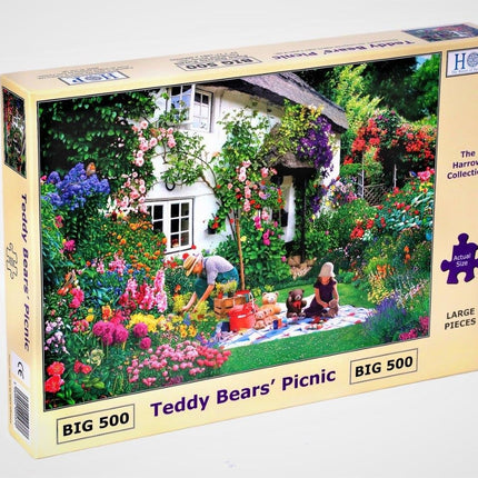 The House of Puzzles Teddy Bears' Picnic Puzzel 500 XL Stukjes