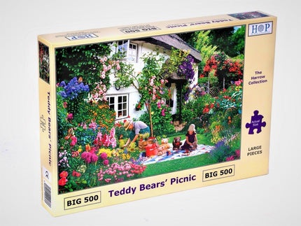 The House of Puzzles Teddy Bears' Picnic Puzzel 500 XL Stukjes