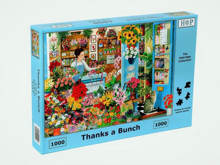 The House of Puzzles Thanks a Bunch Puzzel 1000 Stukjes