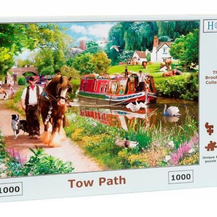 The House of Puzzles Tow Path Puzzel 1000 Stukjes