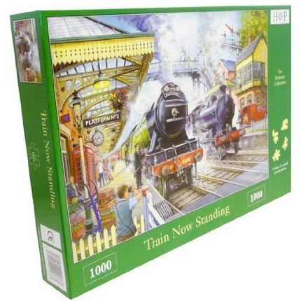 The House of Puzzles Train Now Standing Puzzel 1000 Stukjes