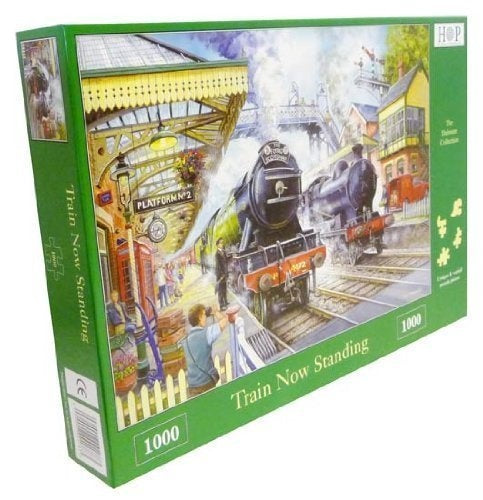 The House of Puzzles Train Now Standing Puzzel 1000 Stukjes