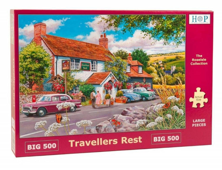 The House of Puzzles Travellers Rest Puzzel 500 Stukjes XL