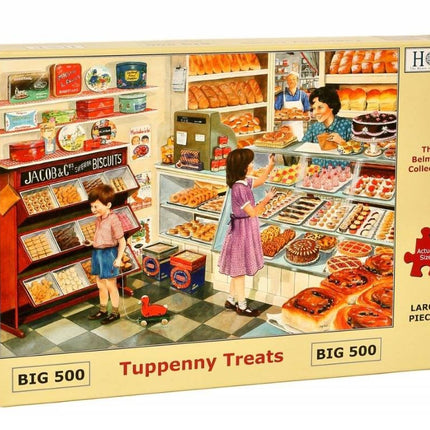 The House of Puzzles Tuppenny Treats Puzzel 500 XL stukjes