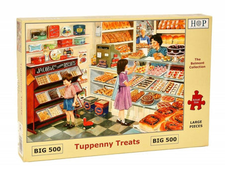 The House of Puzzles Tuppenny Treats Puzzel 500 XL stukjes