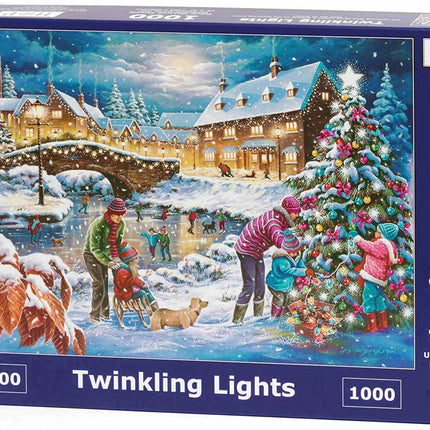 The House of Puzzles Twinkling Lights Puzzel 1000 stukjes