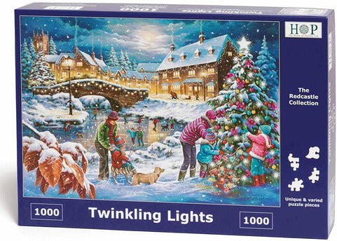 The House of Puzzles Twinkling Lights Puzzel 1000 stukjes