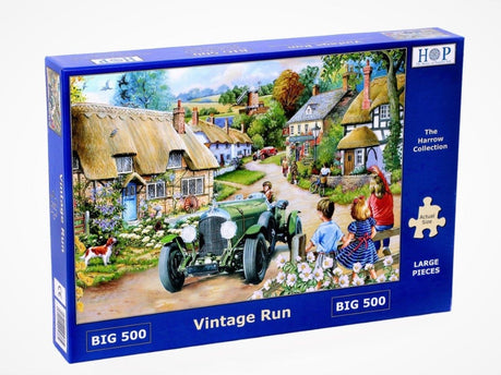 The House of Puzzles Vintage Run Puzzel 500 XL Stukjes