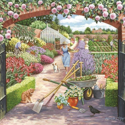 The House of Puzzles Walled Garden Puzzel 500 Stukjes