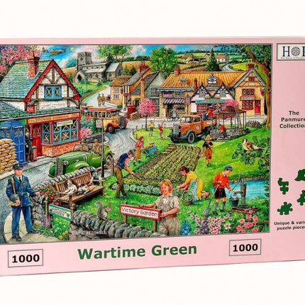 The House of Puzzles Wartime Green Puzzel 1000 stukjes