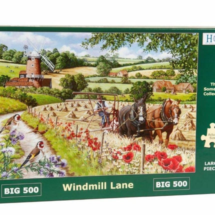 The House of Puzzles Windmill Lane Puzzel 500 Stukjes XL