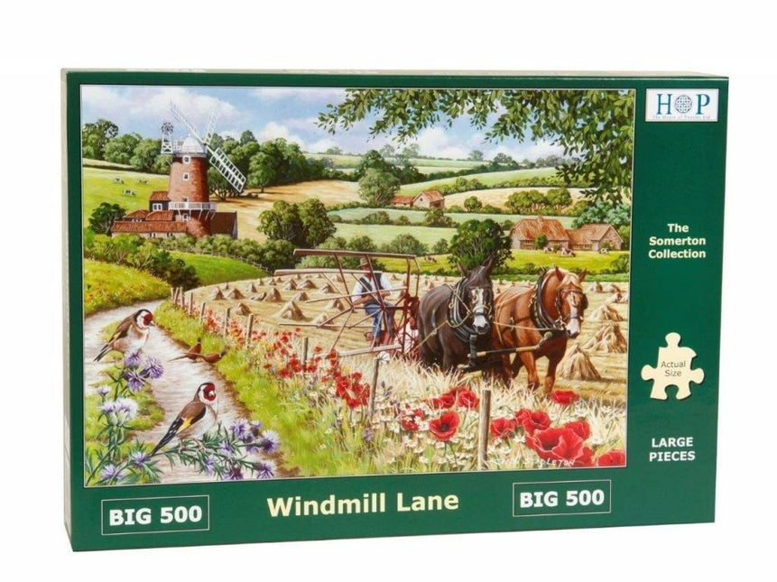 The House of Puzzles Windmill Lane Puzzel 500 Stukjes XL